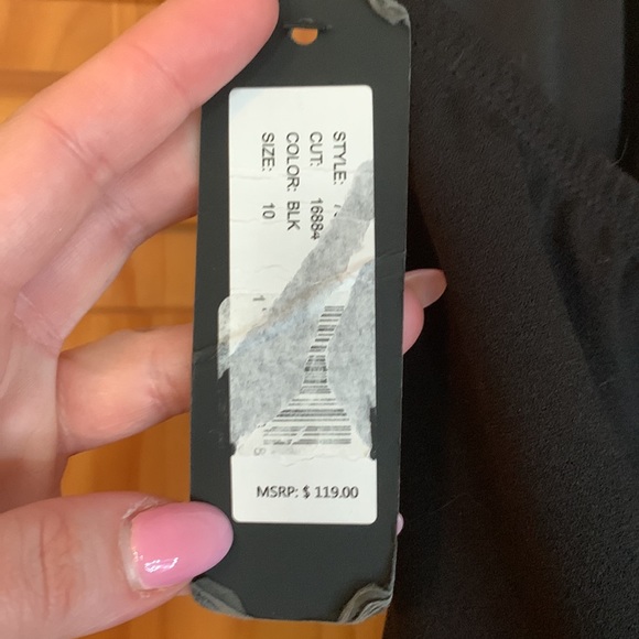 Bebe black halter top wide leg jumpsuit - Picture 7 of 12